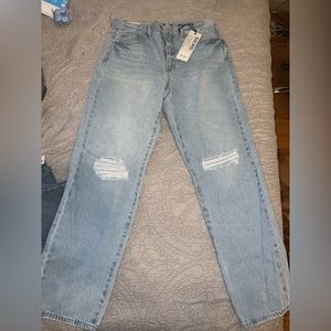 straight leg 90s jean